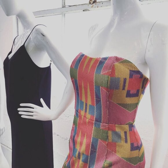 (New w/ Tags) B. Yellowtail Apsáalookbia Sequin Column Dress - Picture 5 of 9